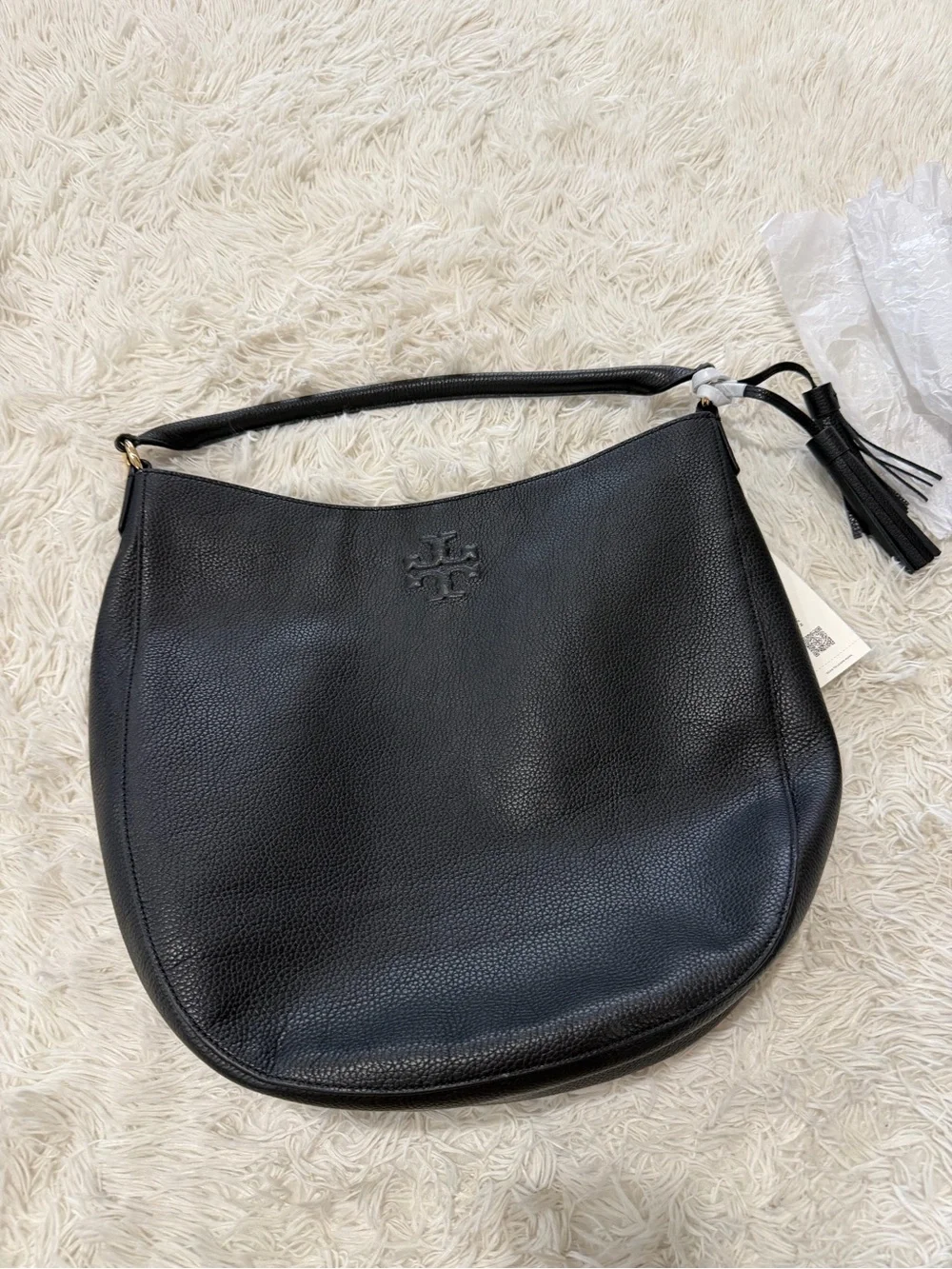 Tory Burch Thea Bucket Hobo NWT - black